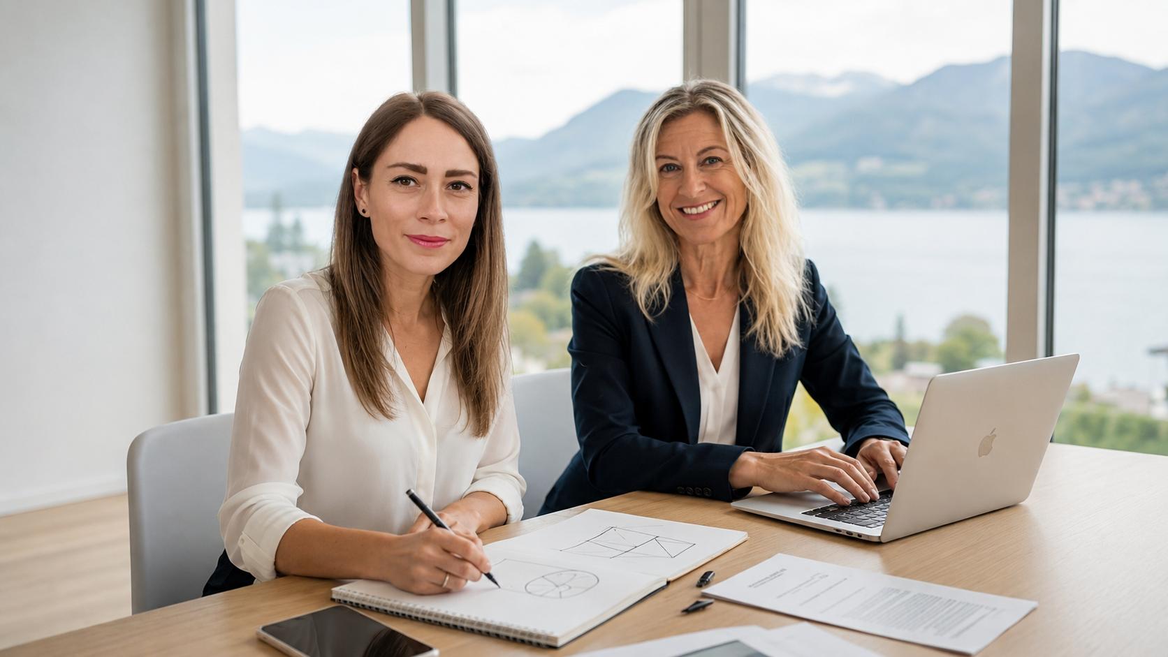 Eva et Stéphanie | Duo Business